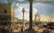 CARLEVARIS, Luca The Molo with the Ducal Palace fdg USA oil painting reproduction